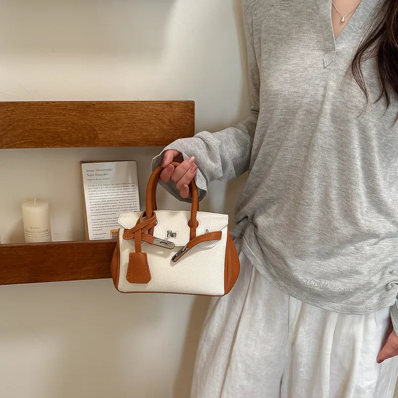 PU Leather Handbag for Adults, Stylish and Durable, Suitable for All Seasons