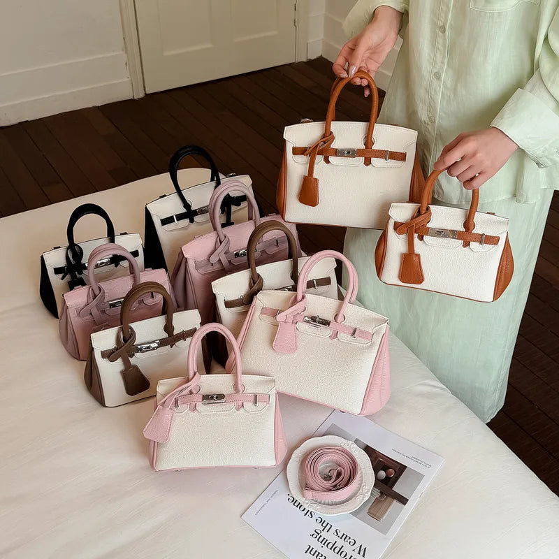 PU Leather Handbag for Adults, Stylish and Durable, Suitable for All Seasons