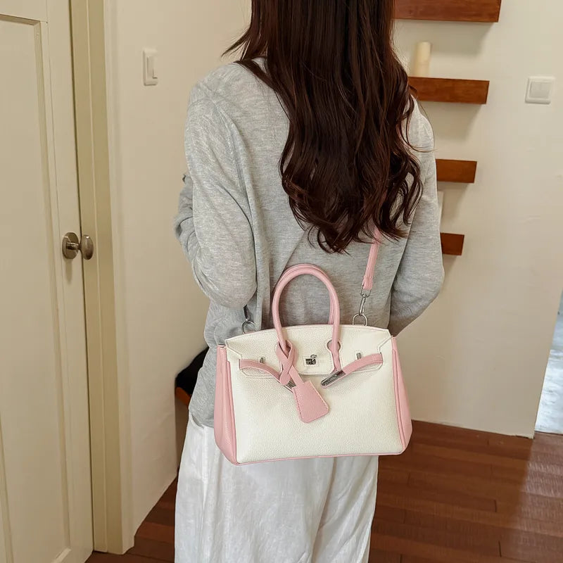 PU Leather Handbag for Adults, Stylish and Durable, Suitable for All Seasons